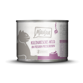 Mjamjam - Külinarische Wild an frischen Preiselbeeren