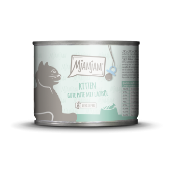 Mjamjam - KITTEN - Gute Pute mit Lachsöl