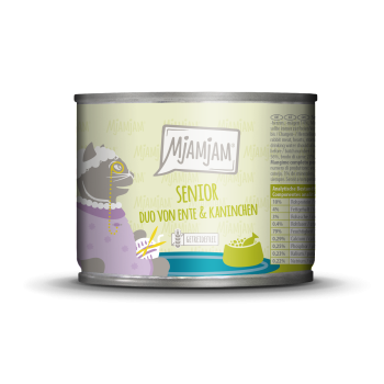 Mjamjam - SENIOR - DUO von Ente und Kaninchen