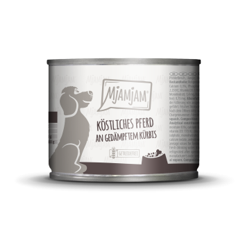 Mjamjam - Köstliches Pferd an gedämpfem Kürbis