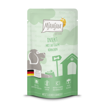 Quetschie Insekt mit saftigem Hühnchen 125g