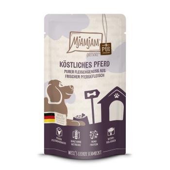 Quetschie PUR köstliches Pferd 125g