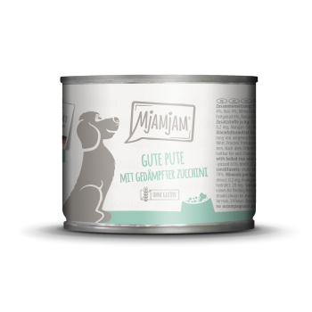 Mjamjam - Gute Pute mit gedämpfer Zucchini