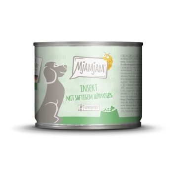 Mjamjam - Insekt mit saftigem Hühnchen