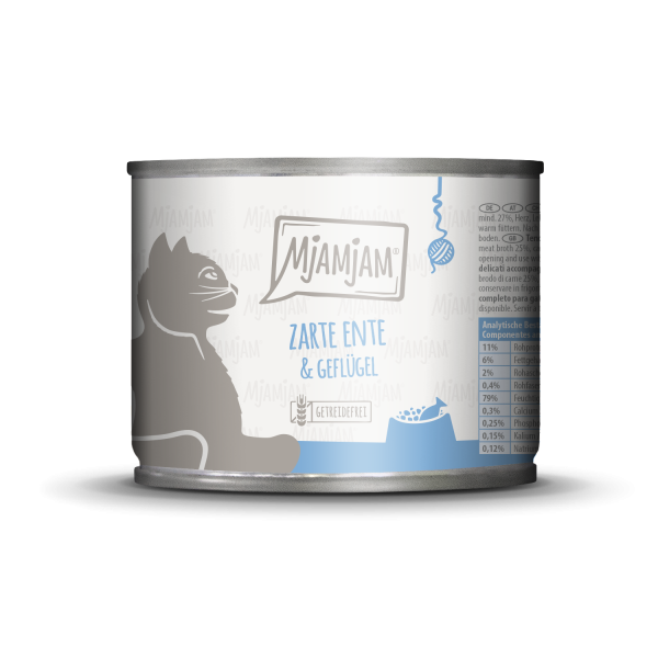 Mjamjam - Zarte Ente und Geflügel
