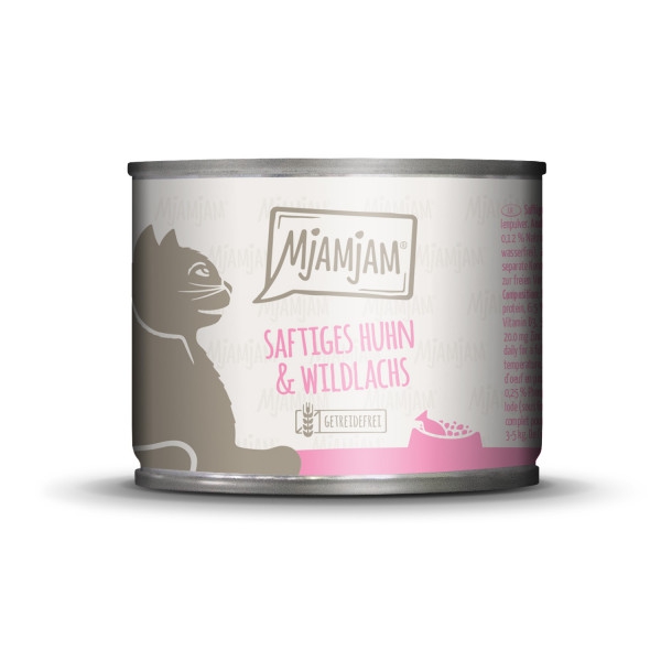 Mjamjam - Saftiges Huhn und Wildlachs