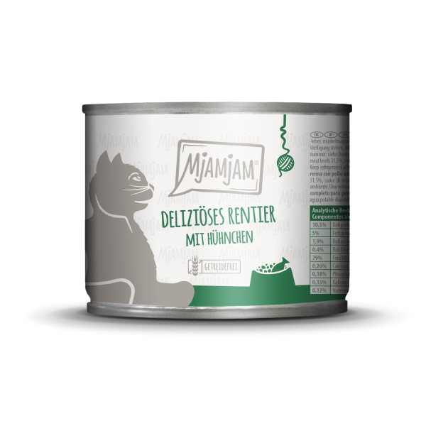 Mjamjam - Deliziöses Rentier mit Hühnchen