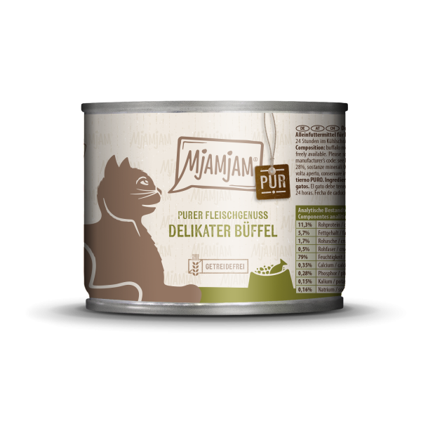 Mjamjam - Delikater Büffel PUR