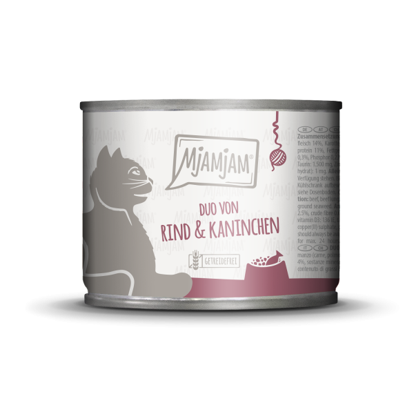 Mjamjam - DUO von Rind und Kaninchen