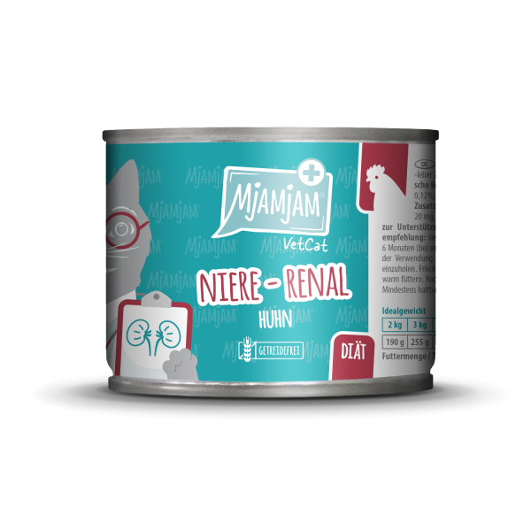 Mjamjam - VetCat - Niere - Renal - Huhn