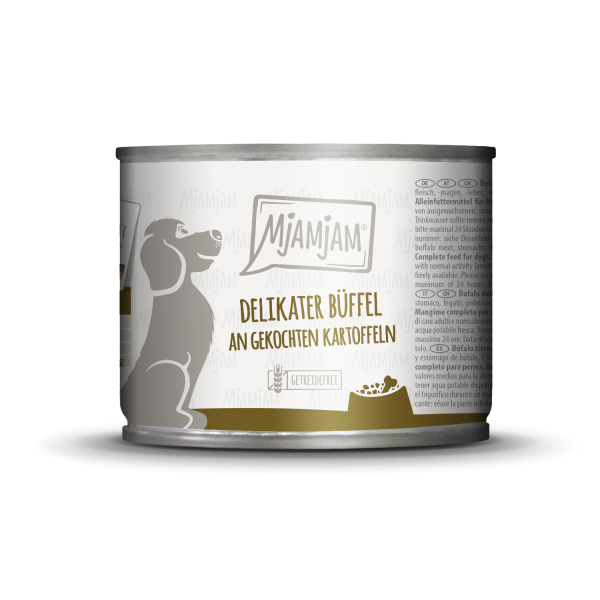 Mjamjam - Delikaterer Büffel an gekochten Kartoffeln