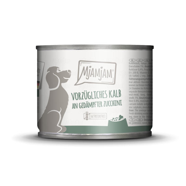 Mjamjam - Vorzügliches Kalb an gedämpfter Zucchini