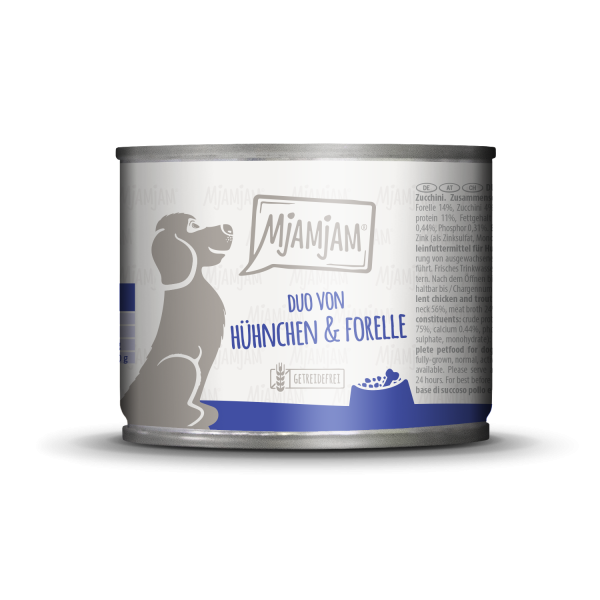 Mjamjam - DUO von Hühnchen und Forelle