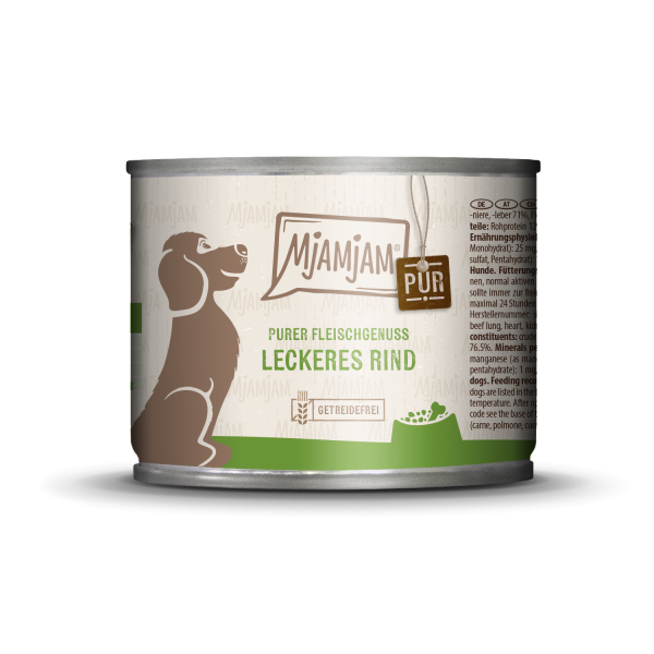 Mjamjam - Leckeres Rind PUR